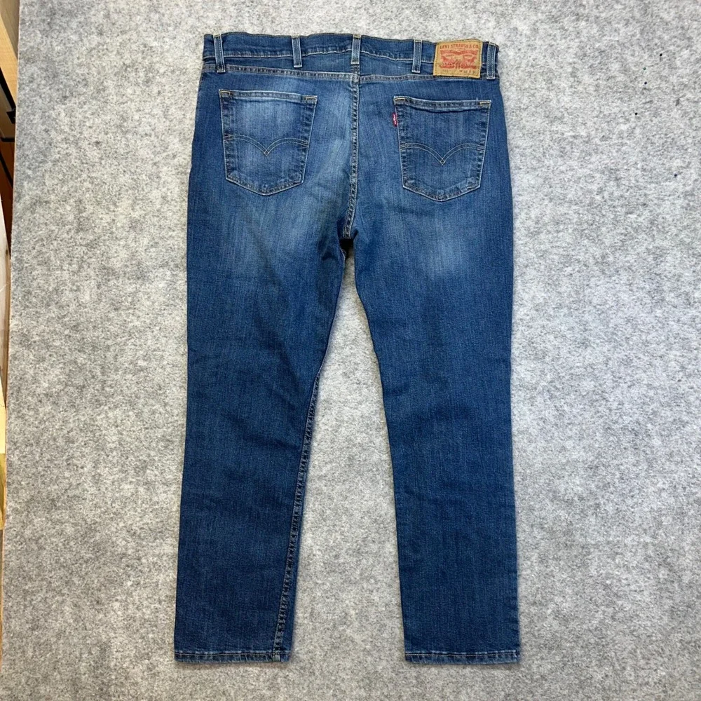 Lot of 4 Levi's Slim Jeans Men's 38x30 Blue Black 511 541 513 Denim Work Pants